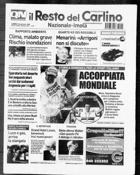 Il Resto del Carlino : giornale dell'Emilia